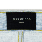 Fear Of God // Fifth Collection Denim Slim Fit Jeans // Blue (28WX32L)