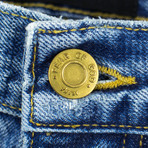 Fear Of God // Fifth Collection Cotton Denim Slim Fit Jeans // Blue (28WX32L)