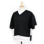 V-Neck Jersey // Black (S/M)
