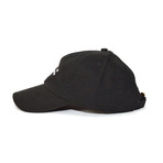 Dad Hat Strapback // Black