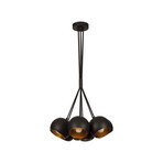 Multiple Pendant Ornamental Hanging Lamp