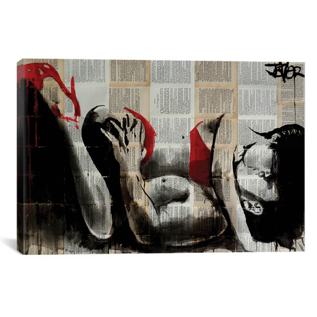 Lust In Red // Loui Jover (18"W x 12"H x 0.75"D)