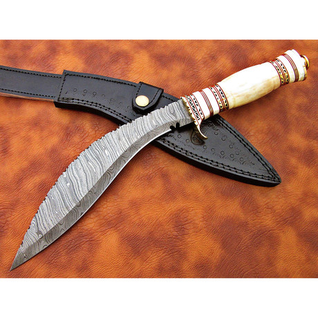 Damascus Kukri Knife // KK-30