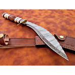 Damascus Kukri Knife // KK-32