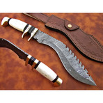 Damascus Kukri Knife // KK-34