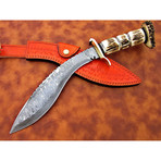 Damascus Kukri Knife // KK-37