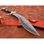 Damascus Kukri Knife // KK-38