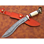 Damascus Kukri Knife // KK-39