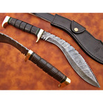 Damascus Kukri Knife // KK-40