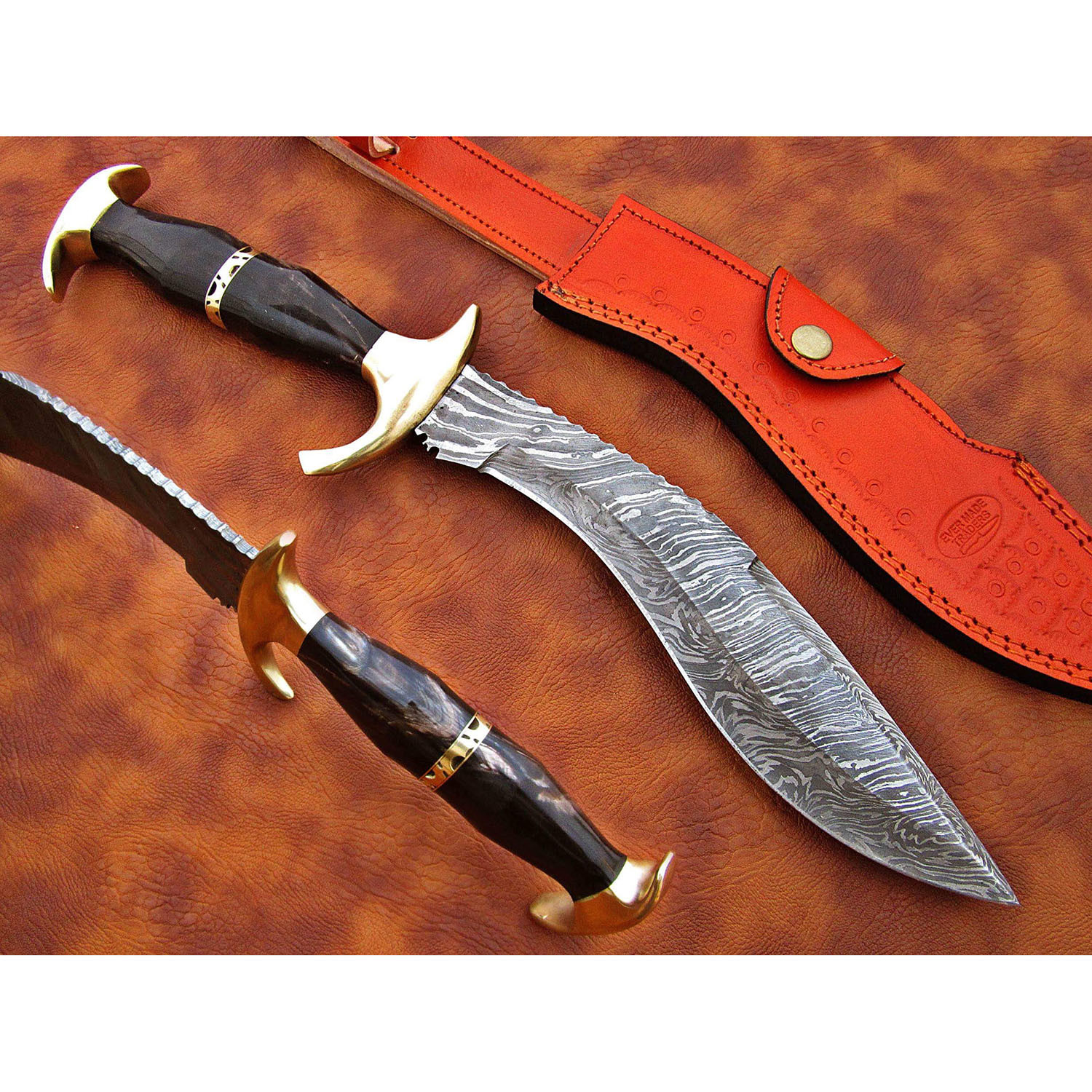 Damascus Kukri Knife // KK38 Evermade Traders Touch of Modern