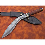 Damascus Kukri Knife // KK-41