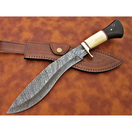 Damascus Kukri Knife // KK-42