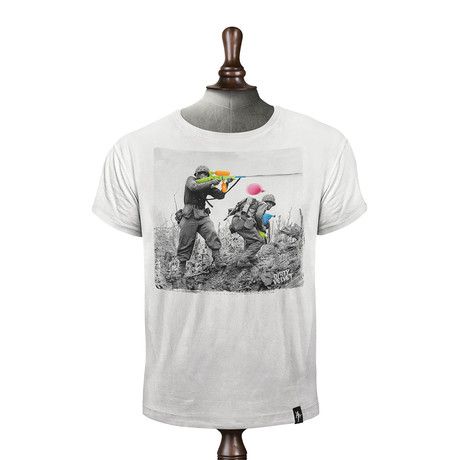 Water Fight // Vintage White (XS)