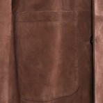 Antonio Leather Jacket // Brown (S)