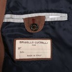 Antonio Leather Jacket // Brown (S)