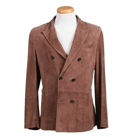 Antonio Leather Jacket // Brown (S)