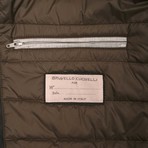 Nicolo Leather Leather Jacket // Dark Gray (S)