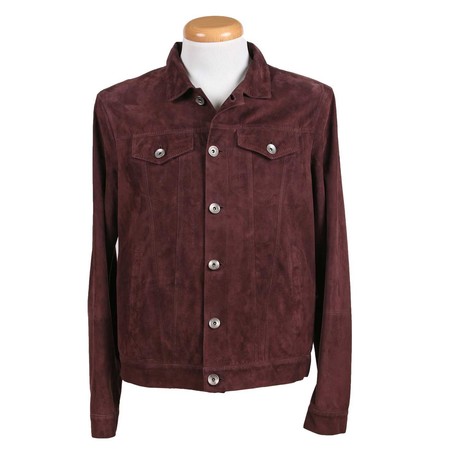 Tommaso Leather Leather Jacket // Red (S)