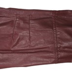 Marco Leather Jacket // Red (XS)