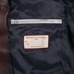 Jacopo Leather Jacket // Wine (S)