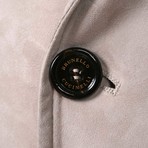 Stefano Leather Jacket // Taupe (S)