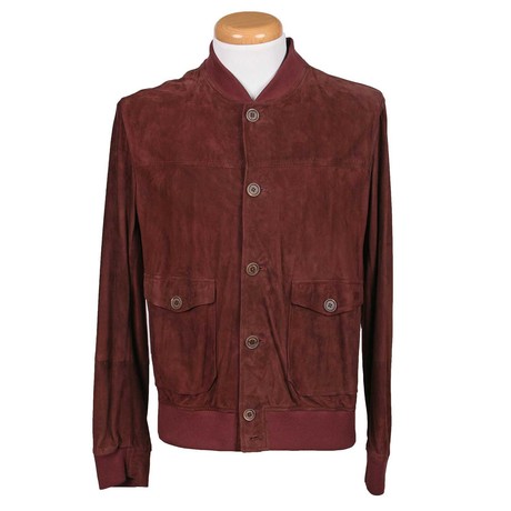 Angelo Leather Jacket // Wine (S)