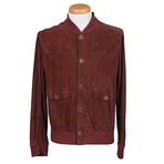 Angelo Leather Jacket // Wine (S)
