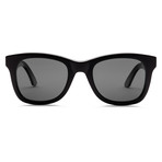 Detroit XL // Gloss Black + OHM Gray Polarized