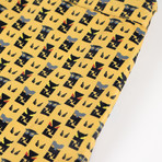 Fendi Monster Print Board Shorts // Yellow (38)