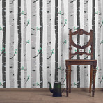 Vetiver Birch Tree // Wall Sticker