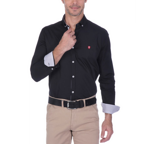 Bunker Button-Up // Black (XL)