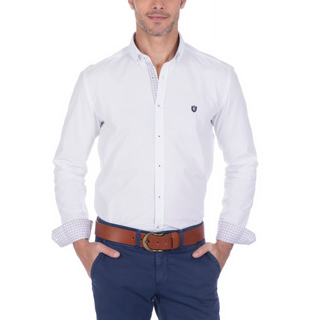 Bunker Button-Up // White (M)