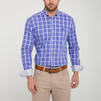 Footwork Shirt //Squared Blue (XL)