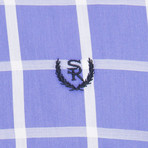 Footwork Shirt //Squared Blue (XL)