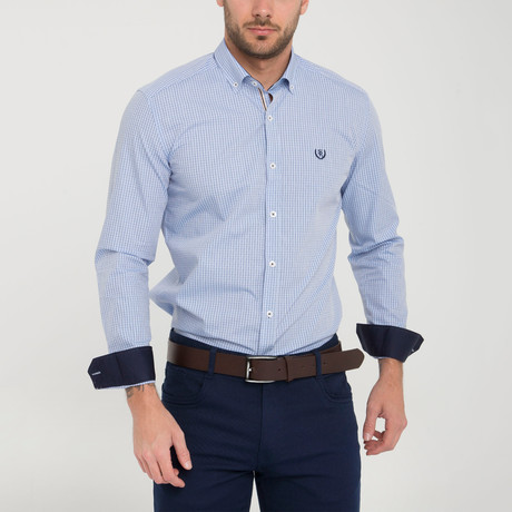 Footwork Button-Up // Squared (M)