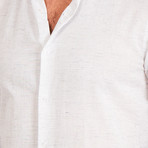 Button-Up Shirt // BL4 // White (L)