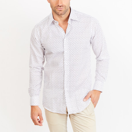 Button-Up Shirt // BL14 // White (S)