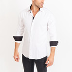Button-Up Shirt // BL16 // White (M)