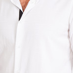 Button-Up Shirt // BL16 // White (XL)
