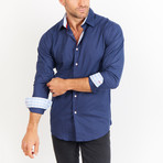 Button-Up Shirt // BL36 // Navy (2XL)