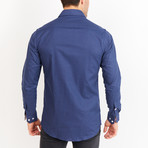 Button-Up Shirt // BL36 // Navy (S)