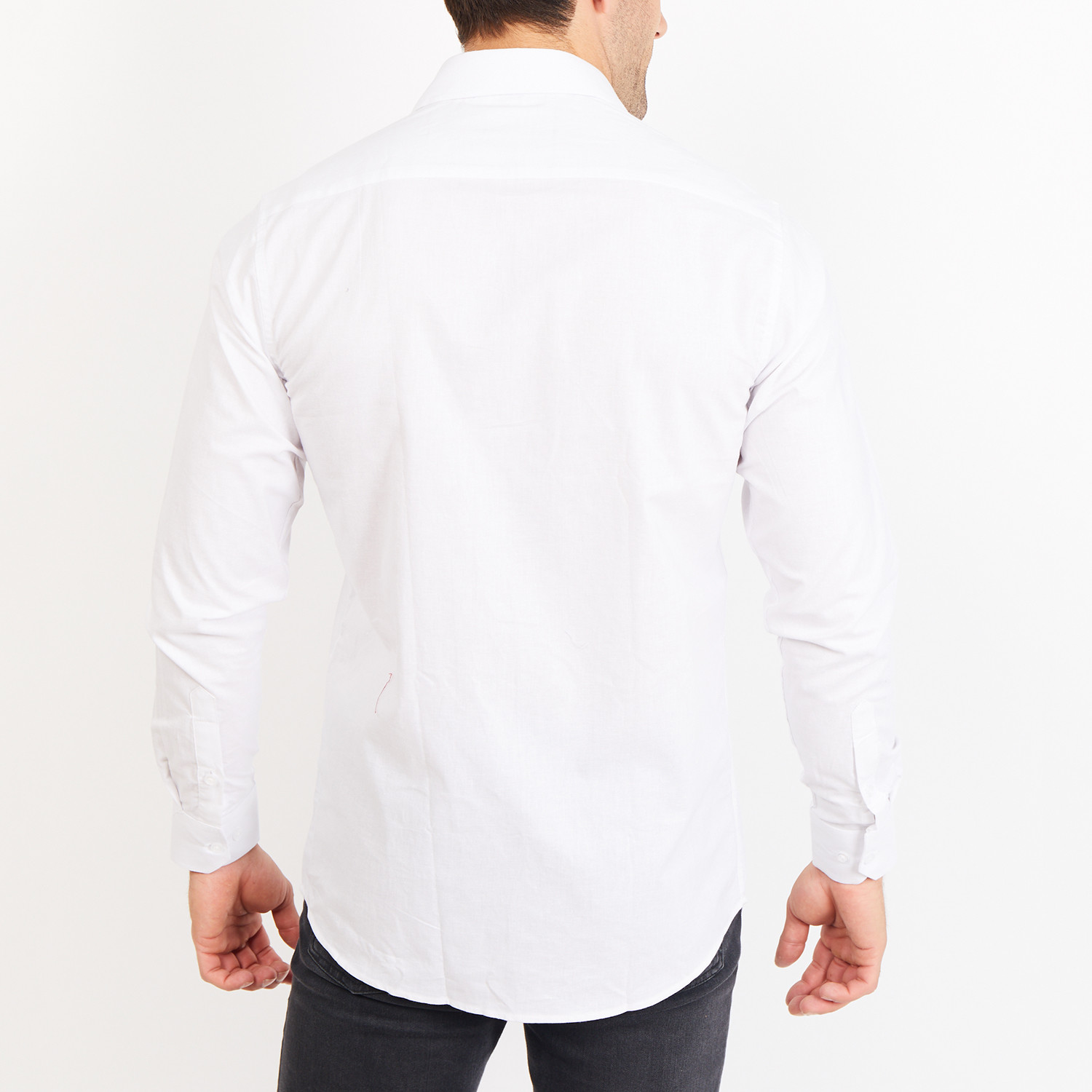 Button-Up Shirt // Bright White (XL) - Blanc - Touch of Modern