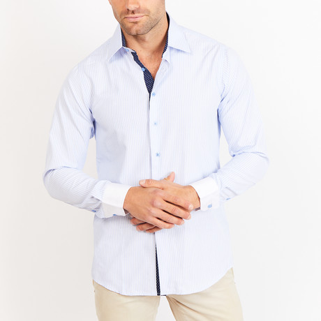 Button-Up Shirt // Sky Blue (S)