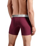 Holden Mid-Rise Boxer // Maroon (S)