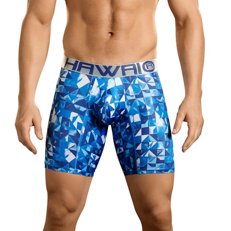 Kennedy Mid-Rise Boxer // Blue (S)
