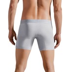 Maxwell Mid-Rise Boxer // Gray (M)