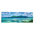 Islands In The Sea, Leinster Bay, U.S. Virgin Islands by Panoramic Images (60"W x 20"H x 0.75"D)