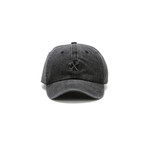 Cody Curved Brim Dad Hat // Gray