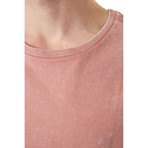 Hendrix Muscle Tee // Dusty Coral (M)