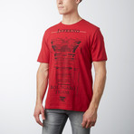 Inferno T-Shirt // Red (M)